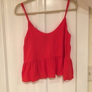 Red Topshop Tank